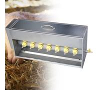 Biberon - Mangeoire en acier inoxydable épais pour agneaux, capacité de 15/20 L, machine à sucer universelle double face