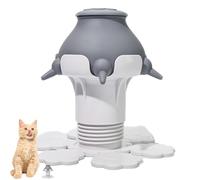 Biberon per animali domestici | Alimentatore regolabile 300 ml - Dispenser di tettarelle in silicone per cuccioli, gattini, conigli, dispositivo di alimentazione multipla per piccoli animali