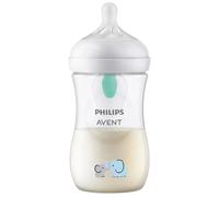 Biberon Philips Avent Natural AirFree anti-colique, éléphant, 260 ml