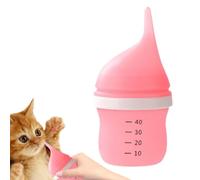 Biberon pour Animaux Portable, Précis, Silicone sans BPA Étanche, Gradué, | Biberon d'alimentation pour chiots nouveau-nés Allaitement chiot