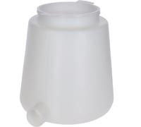 Biberon pour bovins plastique couvercle et poignée plastique Kerbl Blanc 5 L