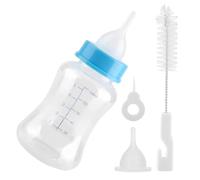 Biberon pour chaton - 150 ml - Ensemble de tétine pour animal domestique | Ensemble d'alimentation pour chaton - pour la nuit, la maison, les voyages, les vacances, le , les vétérinaires, les