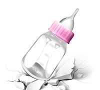 Biberon pour chatons - Conteneur d'alimentation de 120 ml pour animaux, distributeur avec tétine souple | Mini distributeur pour tétines, biberon lavable avec tétine en silicone pour chiots D