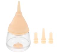 Biberon pour Chatons et Chiots, Alimentation Précise 40ml en Silicone | Graduations Visibles, Corps Plastique Détachable Valve Inférieure, pour Portées Orphelines et Soins