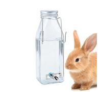Biberon pour Hamster, Abreuvoir Lapin 350 ML, Abreuvoir Chinchilla, pour Propriétaires et Gardiens d'animaux de Compagnie Étude Maison Bureau Magasins Salon Chambre Appartement