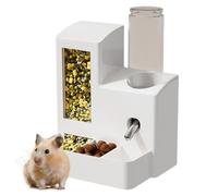 Biberon pour hamster | Distributeur de nourriture pour rongeurs anti-déversement pour cage intérieure extérieure maison jardin rongeur hérisson