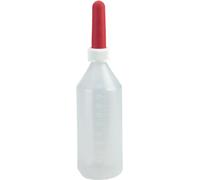 Kerbl Bouteille de lait pour chien de grande taille 2 litres avec tétine et échelle de remplissage