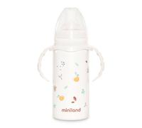 Biberon thermique avec tétine thermibaby valencia blanc TU