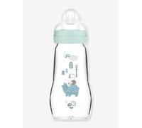 Biberon verre 260 ml Feel Good débit 2 bleu TU