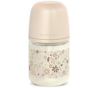 Biberon verre tétine SXPro S Wonderland Liberty beige (120 ml)