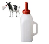 Biberons de chèvre pour nourrir les bébés chèvres | Bouteilles d'infirmière d'agneau de 2 L pour allaitement | Fournitures de bétail, mangeoire à lait de chèvre de ferme avec poignée pour chatons,