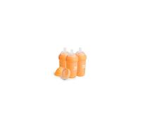 Herobility Double Anti-Colic Baby Bottles - 8.5 fl oz/240ml - 3-Pack - Peach