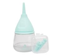 Biberons pour Chatons pour l'allaitement, Biberon pour Chiot de Conception de gouttelettes d'eau de Dessin animé de 35 ML, Fournitures pour Chatons pour Petits Animaux, mangeoire à biberon Fukamou