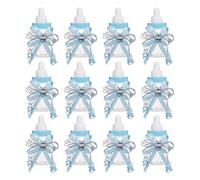 Biberons pour Shower,Mini biberons pour Shower - Coffret cadeau bouteilles de bonbons - Mini bouteille de lait, boîte à bonbons, fournitures de cadeaux de fête, décorations de fête pour nouveau-né, 12