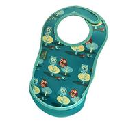 Bibetta Bavoir - Premium en néoprène Ultrabib pour plus de confort - Bavoirs imperméables pour bébé - Bavoirs de sevrage avec poche ramassemiettes pour nourrir les bébés et les toutpetits -