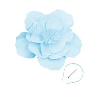 Bibi à fleurs de Noël pour femmes, accessoire de cheveux pour mariage et soirée