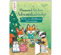 Bibi Hecher Mim Diamond-Sticker-Adventskalender: 24 Tage Kreativspaß mit (Poche)