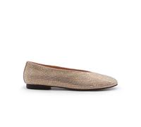 Bibi Lou - Ballerines pailletées pointues - Femme - Chaussures - Beige - Taille: 37 EU