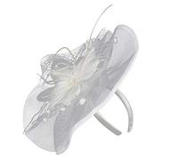 Bibi pour mariage, fête, mariage, thé, cocktail, fille, course à cheveux, chapeau melon élégant Royal Ascot Floral Derby chapeaux dames mariage thé fête église cocktail accessoires cheveux