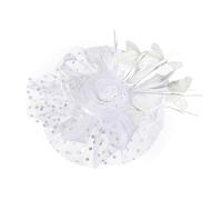 Bibi tendance pour mariage avec perles, motif papillon, fausses perles, pince à cheveux pour coiffure de mariée