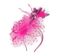 Bibi tendance pour mariage avec perles, motif papillon, fausses perles, pince à cheveux pour coiffure de mariée