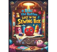Bibi the Button - Lost in the Sewing Box: A Story and Coloring Book About Belonging, Teamwork, and the Value of Small Things