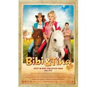 Bibi & Tina - Poster - Le film + cadre interchangeable, Shinsuke® Maxi MDF hêtre, vitre acrylique