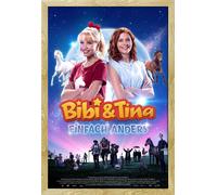 Bibi & Tina - Poster - Simplement différent + cadre interchangeable, Shinsuke® Maxi MDF hêtre, vitre acrylique