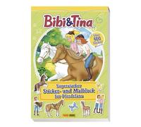 PANINI Bloc stickers et coloriage Bibi & Tina Superstarker pour fans de chevaux