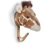 BIBIB Porte Manteau Peluche tête d'une Girafe Multicolors G