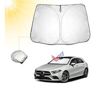 BIBIBO Benz W177 Pare-Soleil de Voiture avec Protection UV Compatible avec Mercedes Benz Classe A W177 / X177 2018-2024 - Parasol pour Pare-Brise Avant