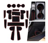 BIBIBO Lot de 15 Tapis antidérapants en Caoutchouc compatibles avec K*IA Ceed SW GT Proceed GT 2018-2024 /XCeed GT 2020-2024, Tapis en Caoutchouc, Accessoires de Tapis de Voiture