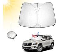 BIBIBO Pare-Soleil de Voiture avec Protection UV Compatible avec Mercedes Benz GLB X247 2019-2025/ EQB 2021-2025, Parasol de Voiture pour Pare-Brise Avant, Protection Contre la Chaleur de Voiture