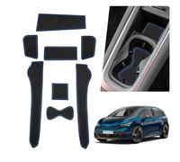 BIBIBO Tapis antidérapants compatibles avec Seat Cupra Born 2022-2024, console centrale de voiture, Cupra Born, tapis de protection antidérapant, tapis de protection antidérapant, tapis de voiture