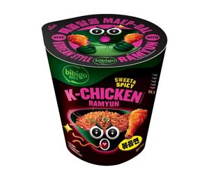 BIBIGO Cup Ramyun Original, Pot 8 x 98 g