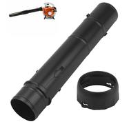 BIBIJIE 4241-760-8200 Tube de buse de souffleur à feuilles avec raccord de verrouillage compatible avec Stihl BG56 BG66 BG86 SH56 SH56 SH86-4241 760 8200 Se fixe au boîtier du moteur