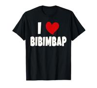 Bibimbap Amateur de Cuisine coréen Corée du Sud I Love Bibimbap T-Shirt