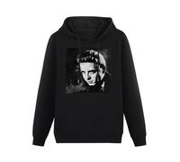 bibizan Eddie Cochran 12 of His Biggest Hits Soul Hoody Unisex Long Sleeve Hooded with Pocket Black S
