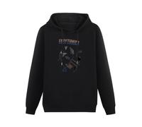 bibizan Eurythmics New Wave Ultravox Annie Lennox Music Hoody Unisex Long Sleeve Hooded with Pocket Black S
