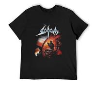 bibizan Sodom Agent Orange Unisex 100% Cotton Short-Sleeve T-Shirts Black XL