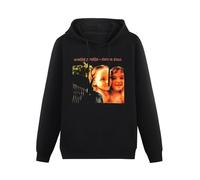 bibizan The Siamese Dream Hoody Unisex Ptinted Hoodies Long Sleeve Men's Hooded with Pocket Black M