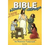 Bible - album de coloriage Nouveau Testament - Collectif - Salvator - broché - Album jeunesse dès 3 ans