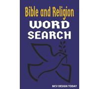 Bible and Religion Word Search Puzzle Book: Word Search Puzzles with Easy to Read Print about Bible, Religion, Biblical Figures and More | 6x9 Inches, ... … Gift for Vacation, Holidays, and Relaxation