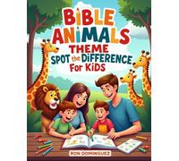 Bible Animals Theme Spot The Differences For Kids