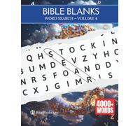 Bible Blanks - Word Search - Volume 4: Mixed Scripture Study - Word Search from the Bible for Memorization and Group Learning | Interactive Bible Study Workbook