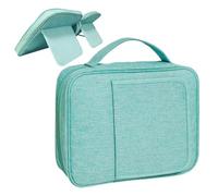 Bible Carrying Case, Sturdy Zipper Pouch, Lightweight Protective Sleeve, Elegant Carrying Accessories for Church, Bibles Study, Journaling, Travel, Home, 11.02x8.27x2.36 inches