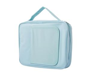 Bible Case Cover - Waterproof Polyester Book Carrying Bag, Lightweight 150g 28x22cm Protective Case with Handle Built-In Stand Pockets | Portable Church Bible Accessories Organizer for Books Tab