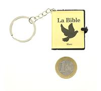 Bible Catholique Mini format Porte-clé - Sélection du moment - Culte Chrétien en Métal