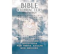 Bible characters word search: A Fun and Inspirational Way to Learn About the People of the Bible, Strengthen Memory, and Grow in Faith - Perfect for Church, Sunday School, and Family Time