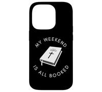 Bible chrétienne Mon Week-End est réservé Coque pour iPhone 14 Pro